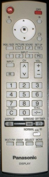 PANASONIC EUR7636070R Remote Control